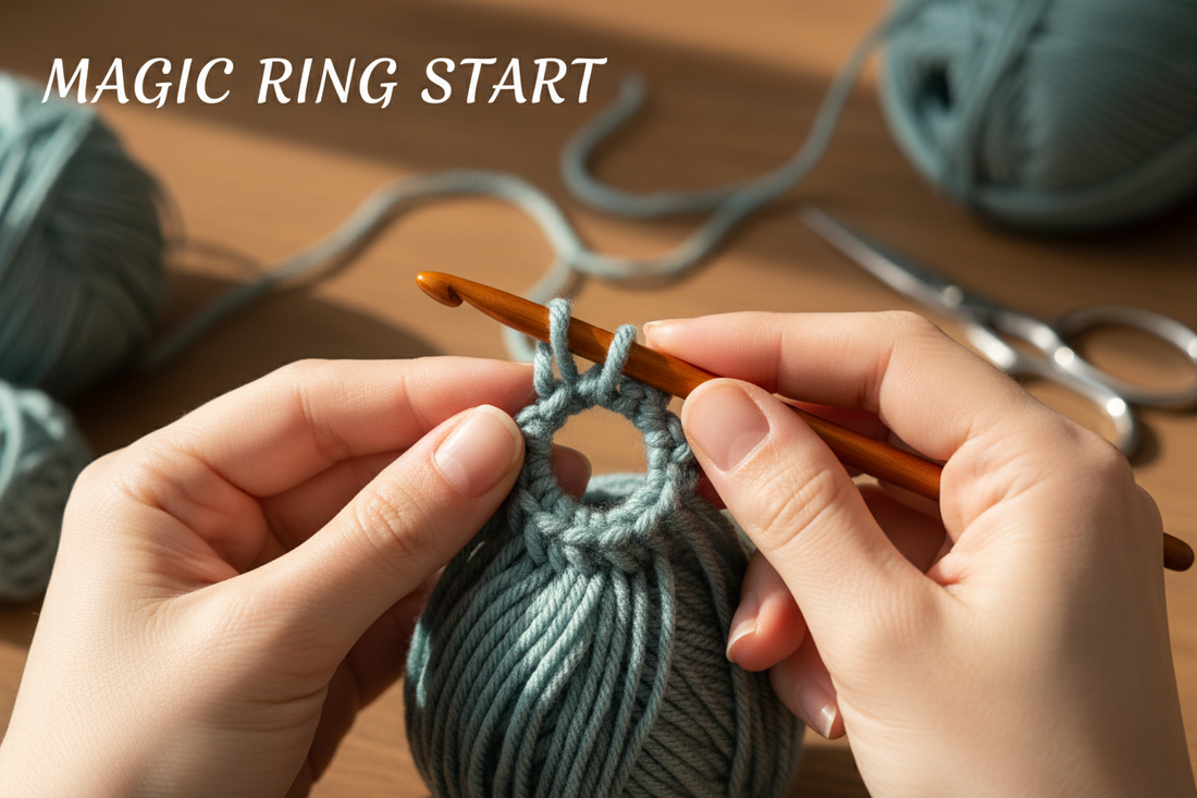Crochet Circular Needle Starting — The Right Way 🧶✨