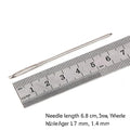 Stainless Steel Blunt Tapestry Needles | Large Eye Sewing Needles for Wool, Yarn & Leather – 4 Sizes | Joyclub