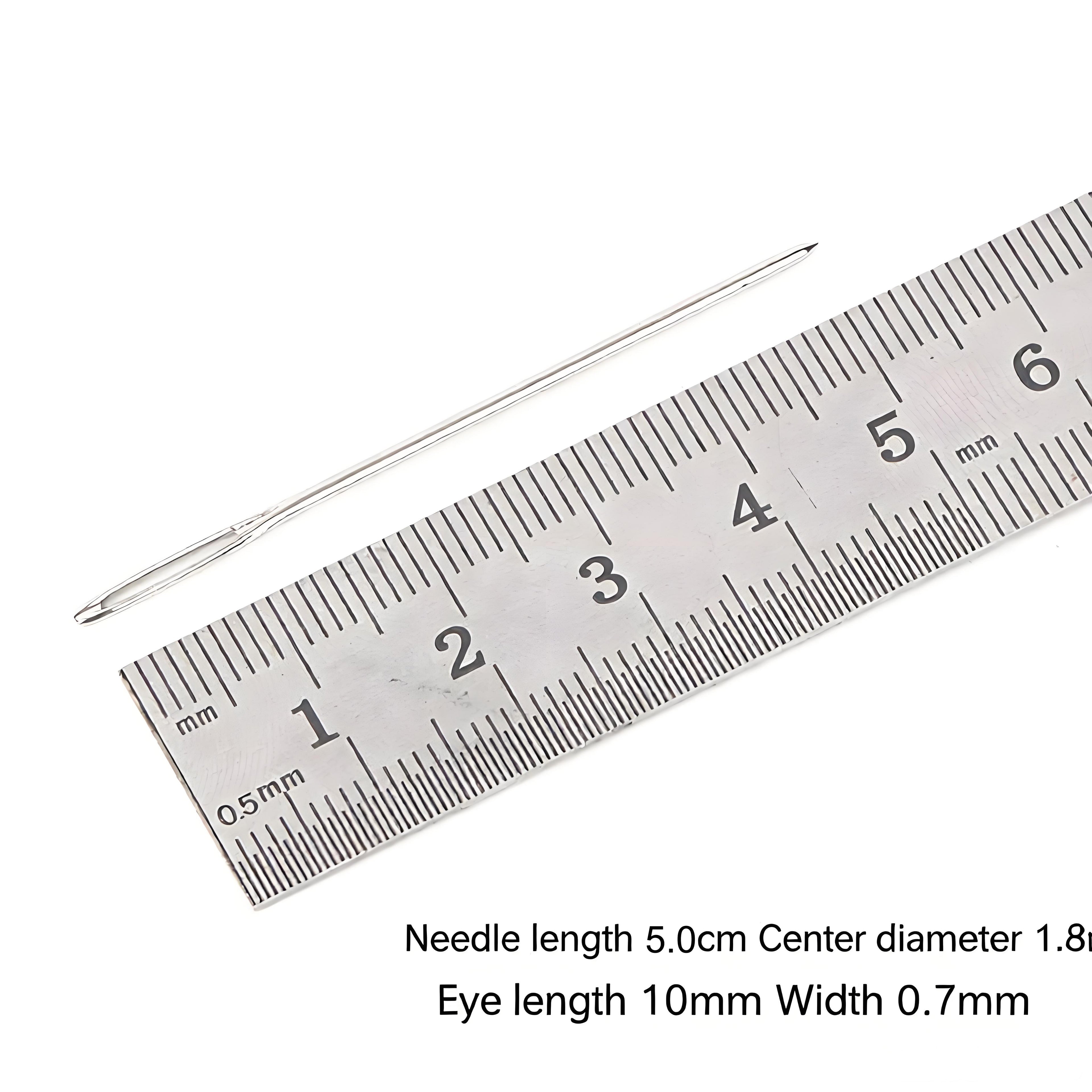 Stainless Steel Blunt Tapestry Needles | Large Eye Sewing Needles for Wool, Yarn & Leather – 4 Sizes | Joyclub