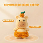 Handmade Crochet Capybara Pendant | Cute Yarn Knit Keychain & Bag Charm – Lulu Doll Gift