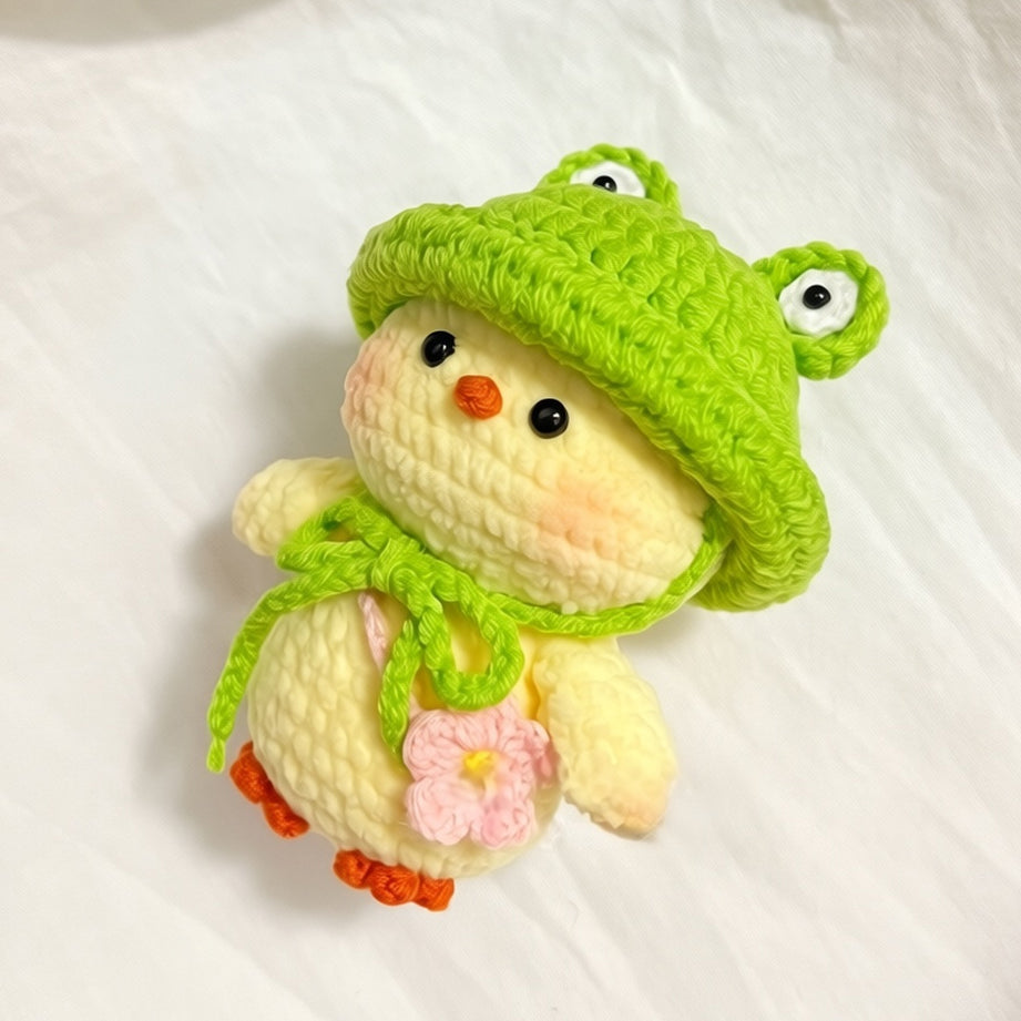 Frog Hat Crochet Kit | DIY Amigurumi Keychain & Bag Pendant – Joyclub