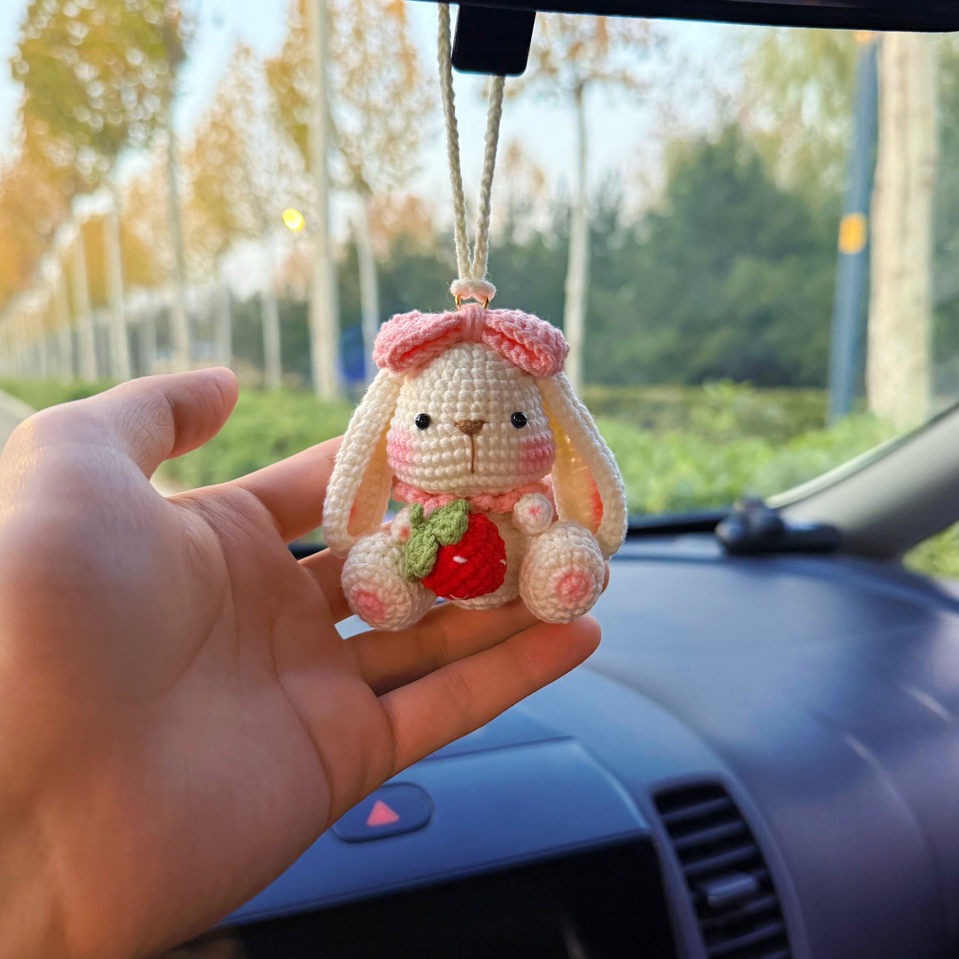 Handmade Crochet Rabbit Amigurumi Doll | Strawberry Lop, Tulip & Carrot-Eared Styles – Soft Stuffed Bunny Toy | Joyclub