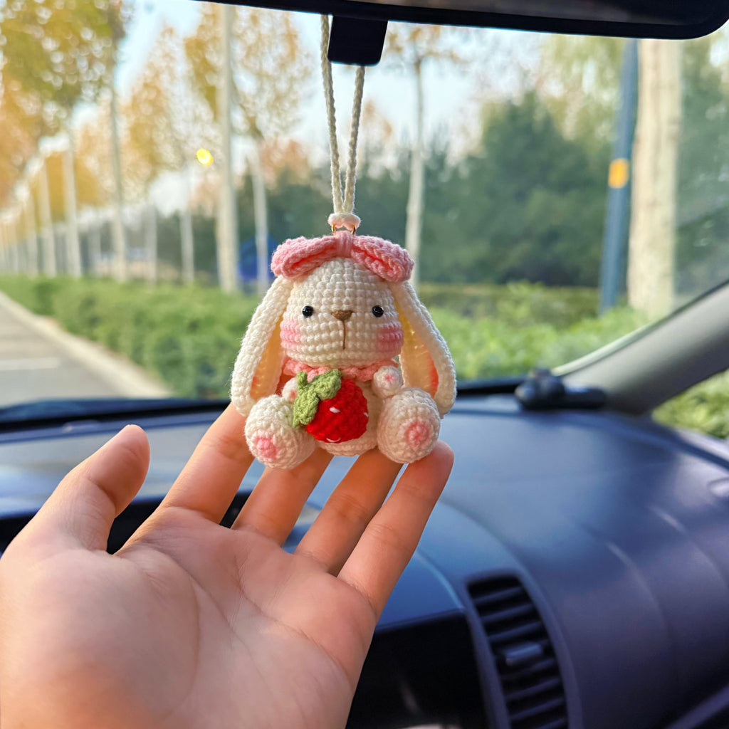 Handmade Crochet Rabbit Amigurumi Doll | Strawberry Lop, Tulip & Carrot-Eared Styles – Soft Stuffed Bunny Toy | Joyclub