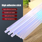 Hot Melt Glue Sticks & Glue Gun – 7mm & 11mm, Transparent / Black / Extra Sticky, for DIY Crafts & Crochet Dolls