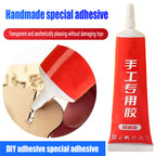 Clear-Drying Craft Glue – Non-Sticky, Multi-Surface Formula for DIY & Handmade Projects