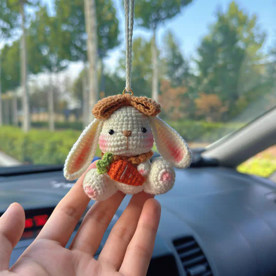 Handmade Crochet Rabbit Amigurumi Doll | Strawberry Lop, Tulip & Carrot-Eared Styles – Soft Stuffed Bunny Toy | Joyclub