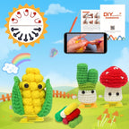 Walking Vegetable Crochet Kit | Beginner DIY Amigurumi with English Tutorial Video